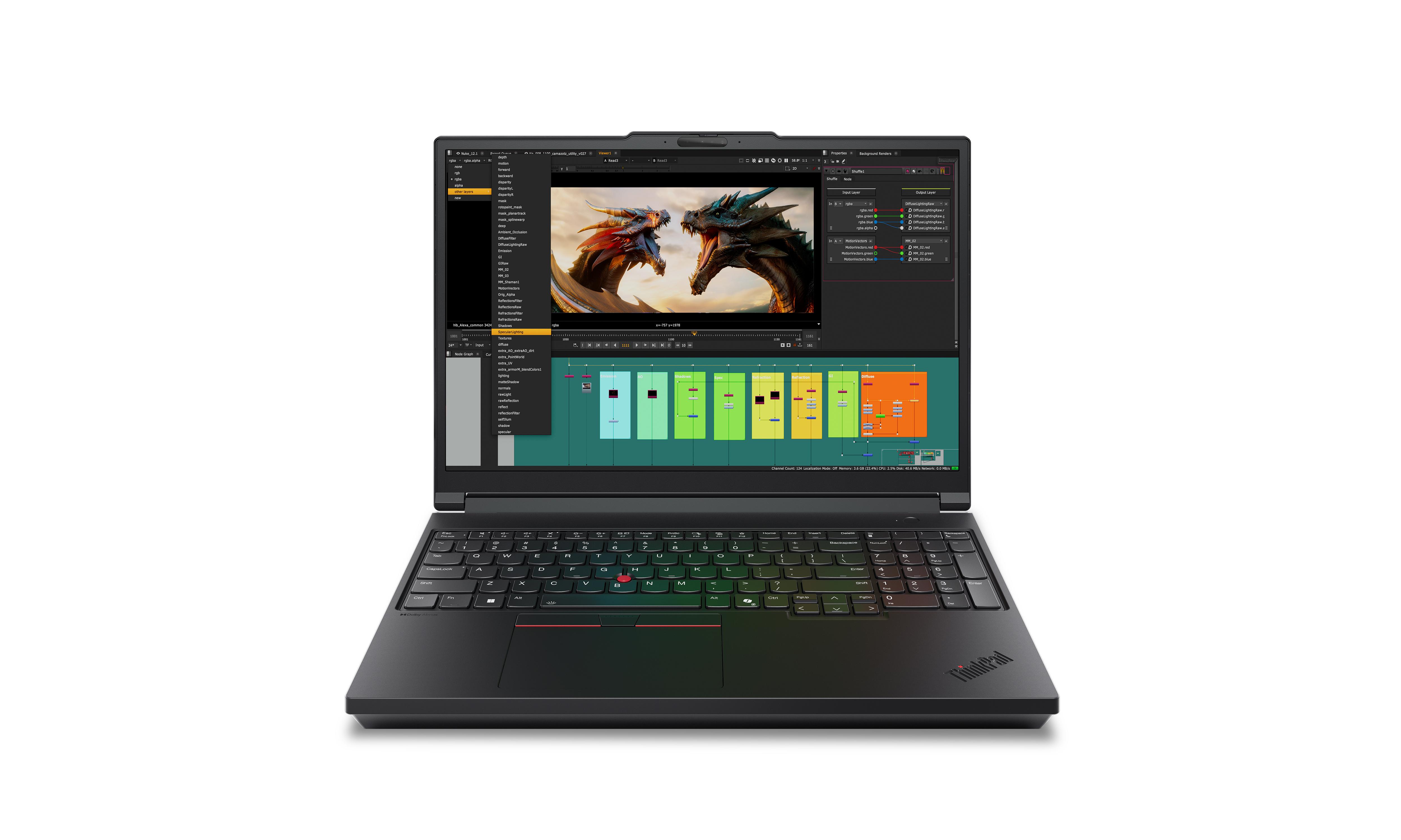 ThinkPad P16 G3, Intel® Core™ Ultra 7 255HX, 16" WUXGA Non-Touch, W11P64 POR/ENG, 32.0GB, 1x1TB SSD M.2 2280, 1xNVIDIA RTX PRO™ 2000 Blackwell Laptop GPU 8GB, Intel®BE201,BT 5.4, Wired Ethernet, FPR, 5MP RGB+IR, 4 Cell Li-ion 99.9Wh, 180W, 3YR Premier