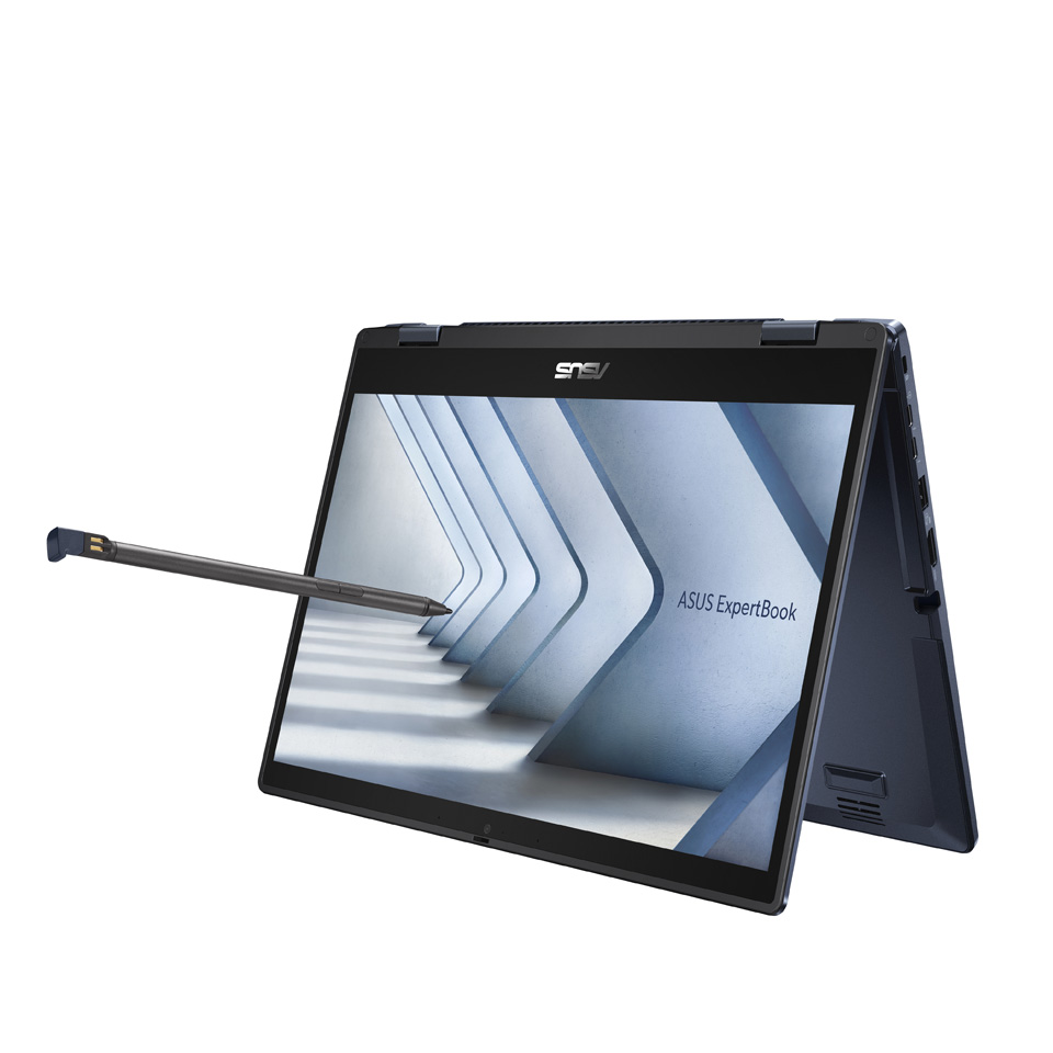 EXPERTBOOK FLIP B3402FVA - Intel Core 7 150U 1.8 GHz, 16GB DDR4, 512GB SSD, Wi-Fi 6(802.11ax) (Dual band) 2*2, Windows 11 Pro, 3yrs PUR - BLACK