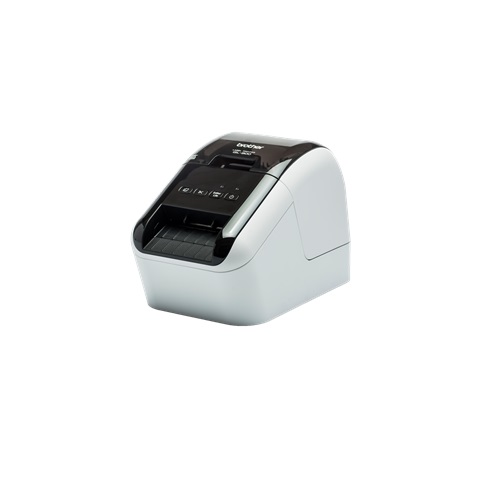 QL-800 - Impressora de etiquetas profissional tecnologia térmica direta e impressão a preto e vermelho, 93 etiquetas/min - Largura: fita até 62mm 