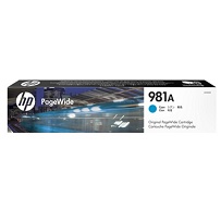HP 981A Cyan Original PageWide Cartridge